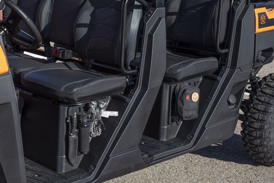 Squatch Proof: Polaris Ranger Seat Side MOLLE Panel